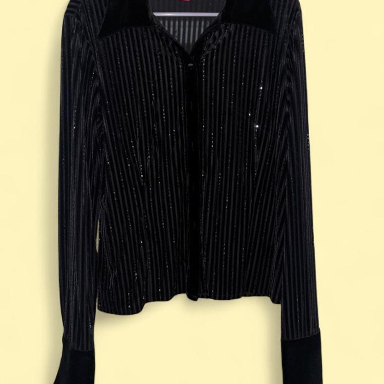 Vintage 90s Button Up Bedazzled Top — image 2 of 4